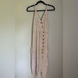 Urban Outfitters Striped Midi Dress